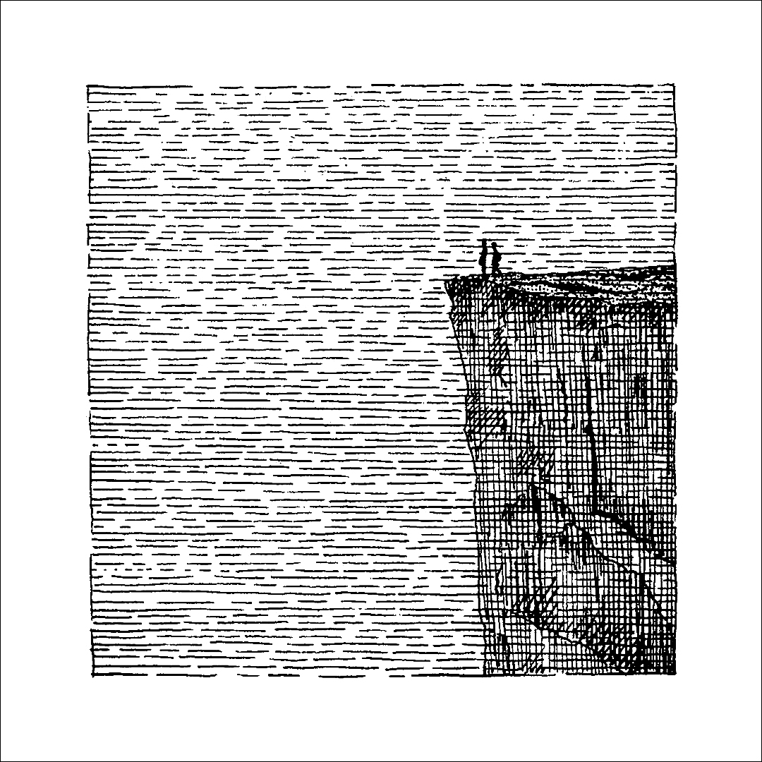 placefulness - kasia wilczopolska - inktober - mgliste preikestolen